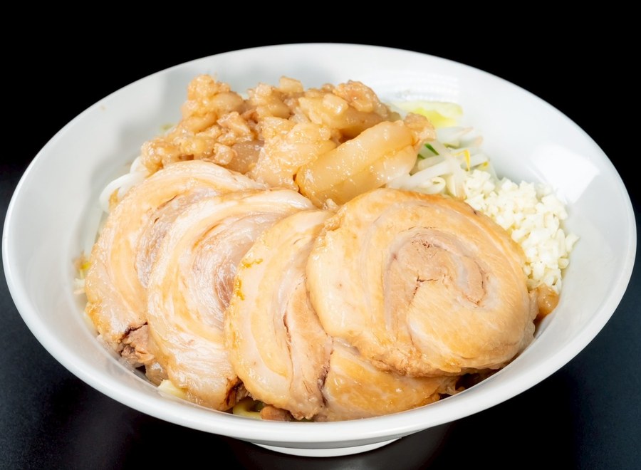 二郎まぜそば 豚マシ4枚