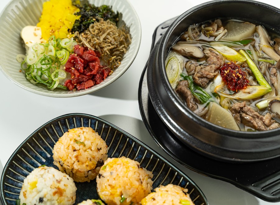 飛騨牛韓国肉汁と大葉明太子チュモッパセット