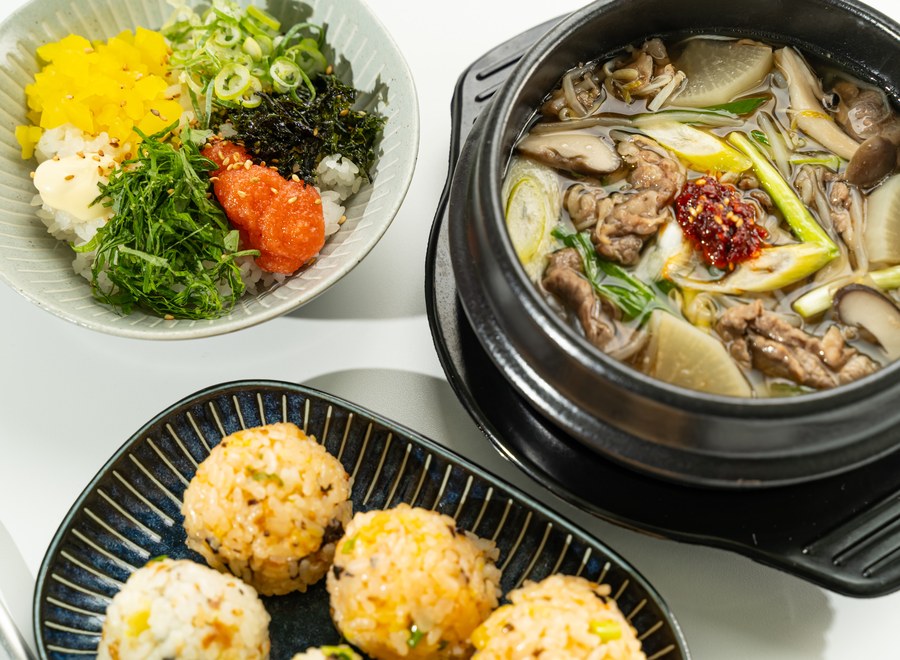 飛騨牛韓国肉汁としゃけマヨチュモッパセット