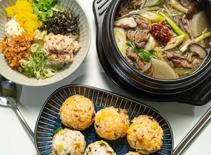 飛騨牛韓国肉汁とツナマヨチュモッパセット