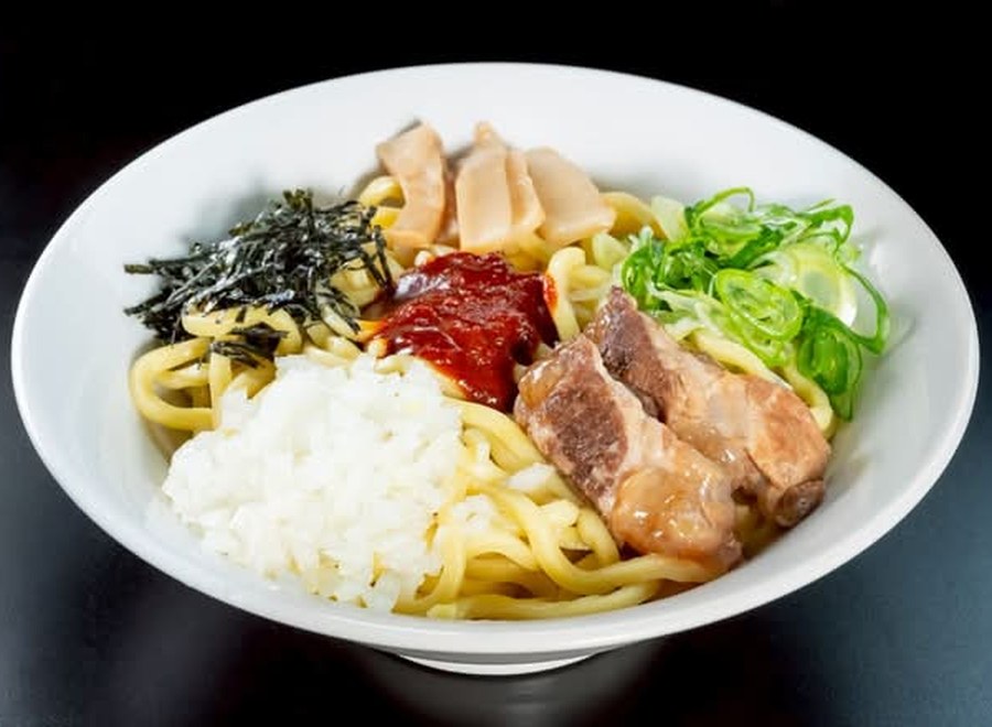 秘伝の辛味噌油そば
