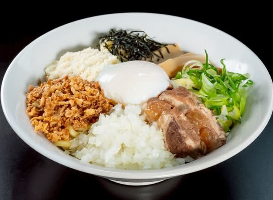 油そば 店主のおすすめトッピングC